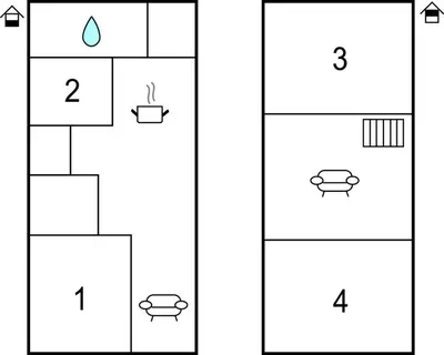 two diagrams of a periodic table showing the number of elements at Stunning Home In Øyer With Sauna in Øyer