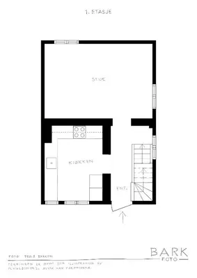a floor plan of the proposed building for a synagogue at Trolltunga View in Tysso