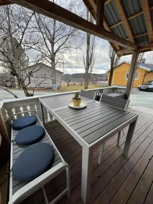 Gallery image of Idyllisk minihus i landlige omgivelser - med 5 sengeplasser og parkering in Åsen