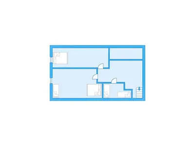 a floor plan of a house at Holiday Home Ørviksnes by Interhome in Steinstø