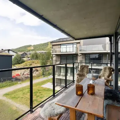 Spacious and modern apartment in the heart of Geilo