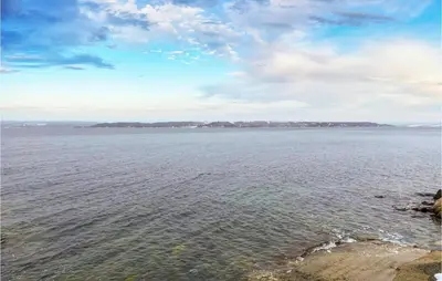 a view of a large body of water at 4 Bedroom Nice Home In Midsund in Midsund