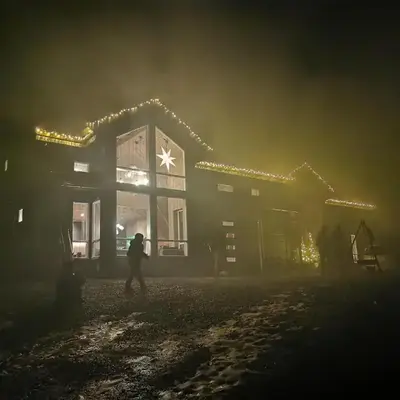 Moderne hytte i Svandalen