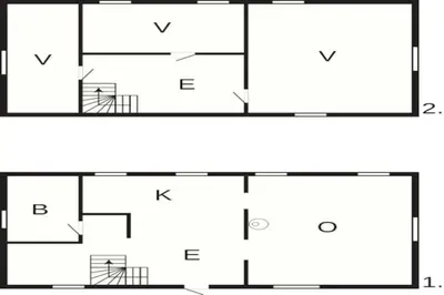 a floor plan of a house at 7 person holiday home in Averøy-By Traum in Averoy