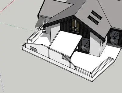 an exploded view of a house at Fjordcabin Panoramic view Near Bergen 3 sleepingroom in Forland