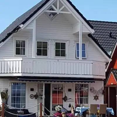 Rorbu i Austevoll med 3 soverom og mulighet for båtleie