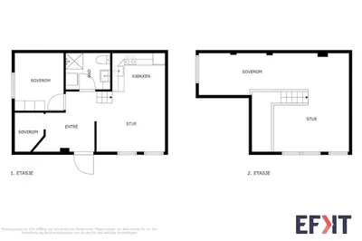 a floor plan of a house at Moderne og sentral leilighet på Geilo in Geilo
