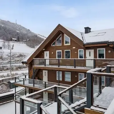 Moderne og sentral leilighet på Geilo