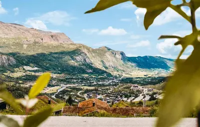 a view of a valley in the mountains at Awesome Apartment In Hemsedal With Wifi in Hemsedal