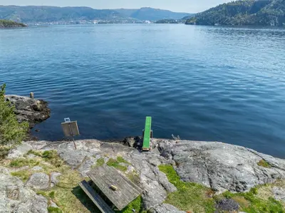 a view of a large body of water at Villa Ocean View in Askøy