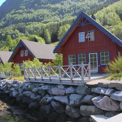 Fjordhytte-6 direkt am Maurangerfjord