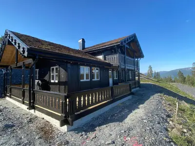 Gallery image of Flott hytte på Voss midt i skiløypen in Skutle