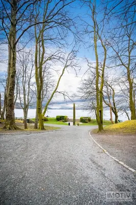 a road with trees on the side of the road at The Townhouse Dream I Must See Views! in Bergen