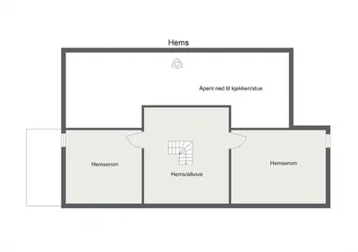 a schematic diagram of the experimental facility at Modern cabin, great view, sunny, 2BA, 4BR in Hemsedal