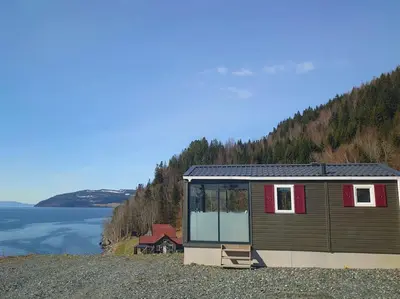 Gallery image of Litj-stua - innholdsrikt minihus med stor utsikt in Røstad
