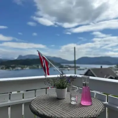 Hus med panorama utsikt
