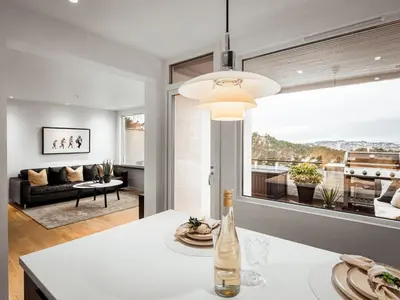 Gallery image of Modern house with two bathrooms and two bedrooms, renovated in 2022 in Bergen