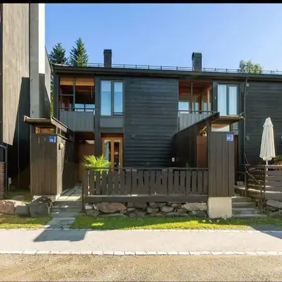 Delikat og moderne rekkehus