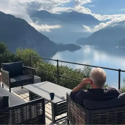 Chalet with amazing fjord view in Lingåsen