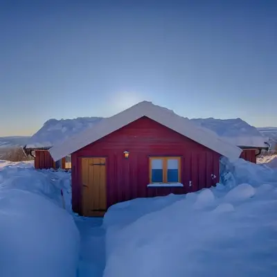 Charming Cabin With Old Timber