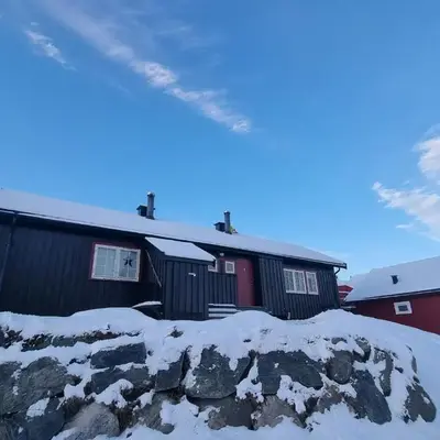 Koselig hytte sentralt på Norefjell