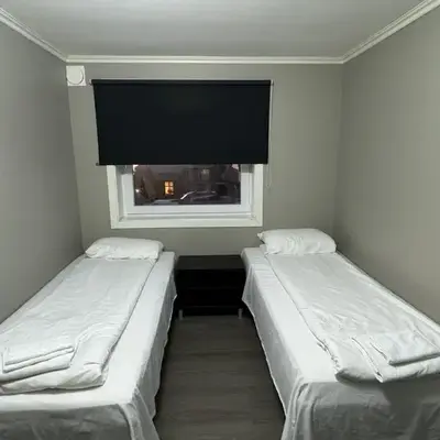 Ålesund room with shared shower