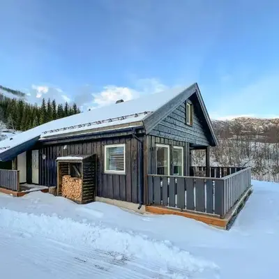 Moderne Hytte Midt I Skibakken