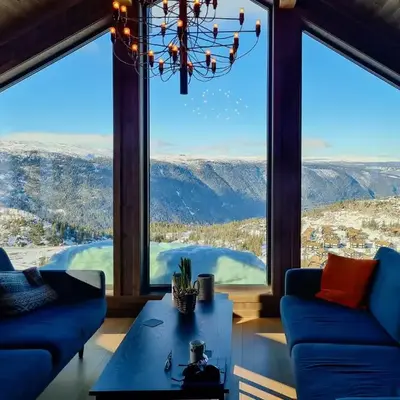 Luxury Mountain Home With View On Gaustablikk