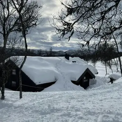 Modern Ål Cabin At The Foot Of Reinskarvet