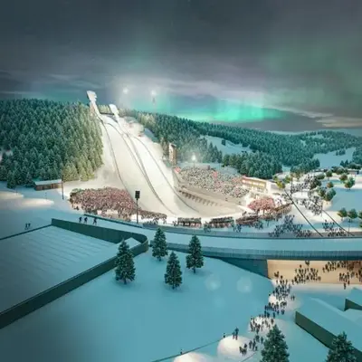 Granåsen World Championship Stay Walk to Ski Arena
