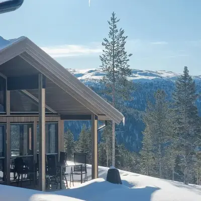 Modern Cabin With Panoramic View On Bringsfjellet