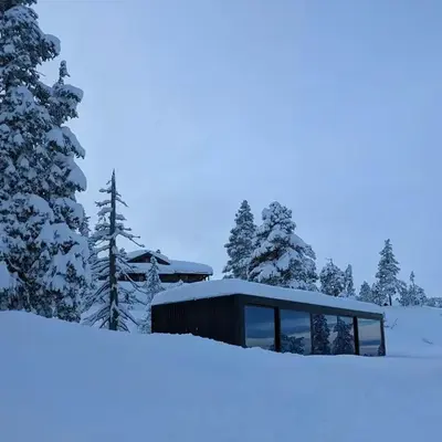Modern Cabin By Snøhetta At Blefjell