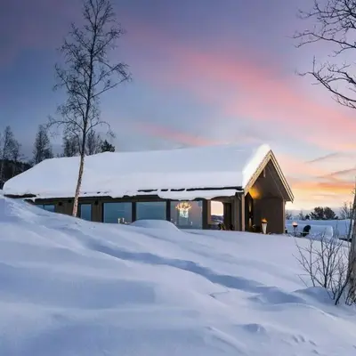 Unique & Exclusive Mountain Cabin In Geilo