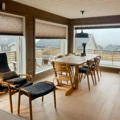 Modern Family Cabin At Sjusjøen