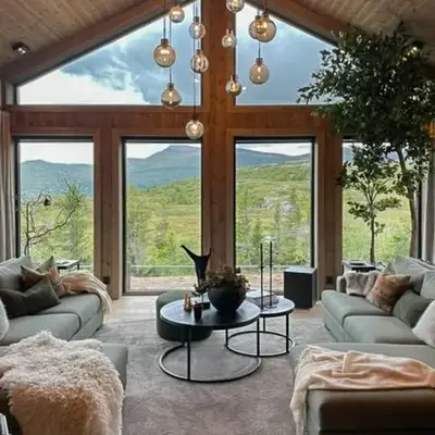 Mountain Home On Høgevarde With Majestic Views