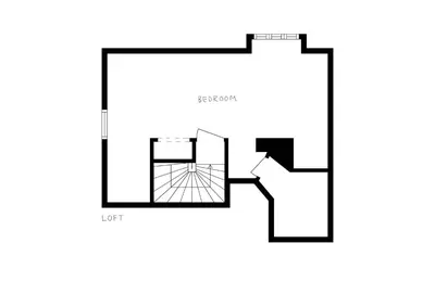 a plan of a floor plan of a house at Dinbnb Home - History meets Modern I 3-Story Bergen House in Bergen