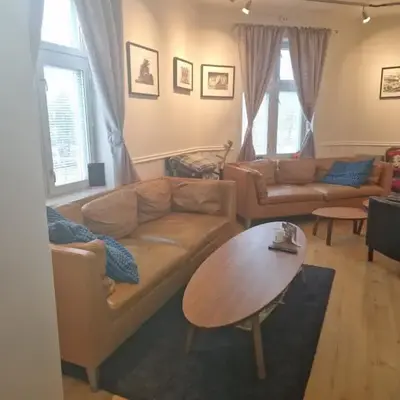 Sentrumsnær stor leilighet