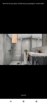 a picture of a bathroom with a sink and a tub at Ski inn Ski Out Best holiday Apartments i Oppdal in Oppdal