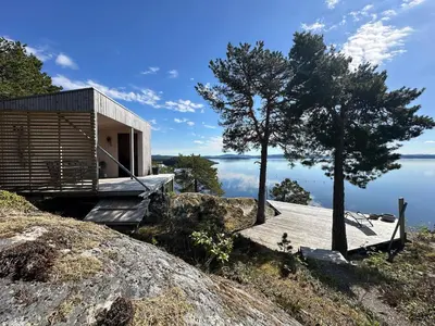 Gallery image of Lovely sea view in modern family house! in Steinkjer