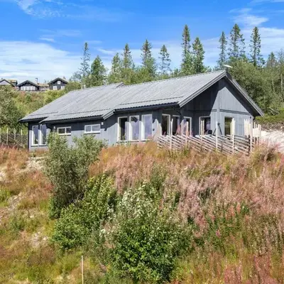 Modern Family Cabin at Norefjell - Views and Hiking