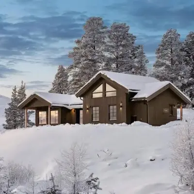 Mountain Cabin With Panoramic Views In Savalen