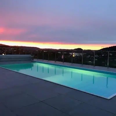 Villa with heated pool and magnificent view