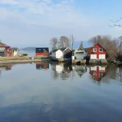 Large villa with boathouse