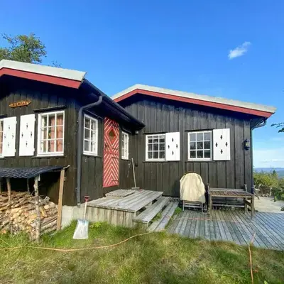 Cabin In Ål Mountains With Hallingskarvet Views