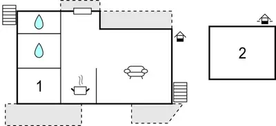 a schematic diagram of the experimental apparatus at Stunning Home In Steinstø With Wifi in Steinstø