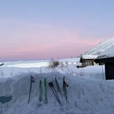 Gateway to Hardangervidda - Fireplace