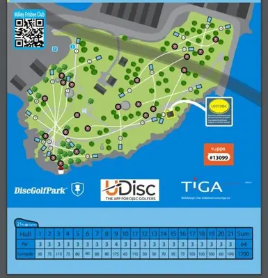 a map of the disneys tico neighbourhood at Fjordgløtt in Blålia