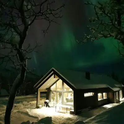 Family Cabin With Annexe In Haglebu