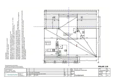 a floor plan of a house at Mountain Cabin With Sauna In Sunnmørsalpane in Brunstad