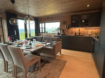 Gallery image of Flott hytte Sol, utsikt, Jacuzzi LEDIG VINTERFERIE FRA 24 FEB in Hovden
